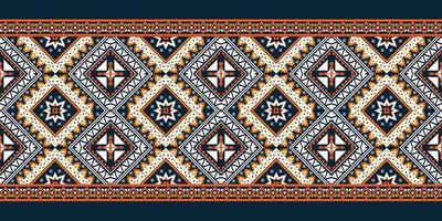 Geometric ethnic pattern seamless. vector