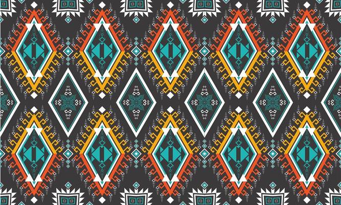 Geometric ethnic pattern.carpet,wallpaper,clothing,wrapping,batik,fabric,Vector illustration embroidery style.