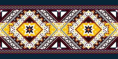 Geometric ethnic pattern seamless. vector
