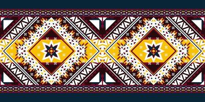 Geometric ethnic pattern seamless. vector