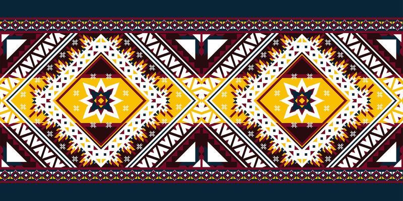 Geometric ethnic pattern seamless.