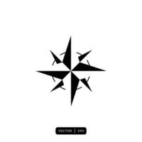 Compass Icon Vector - Sign or Symbol