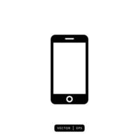 Mobile Phone Icon Vector - Sign or Symbol