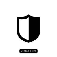 Shield Icon Vector - Sign or Symbol
