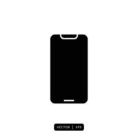 Mobile Phone Icon Vector - Sign or Symbol