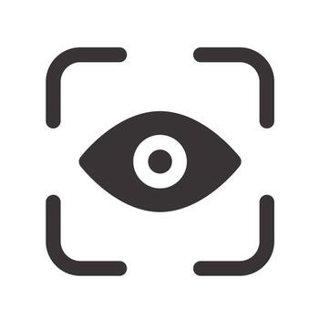 Focus Interface Icon vector