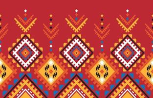hermoso patrón abstracto étnico azteca sin costuras en bordado tribal, folclórico, diseño de arte chevron. estampado de adornos de arte geométrico.diseño para alfombras, papel tapiz, ropa, envoltura, tela, cubierta vector