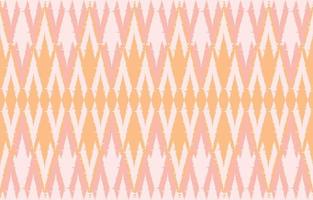 Beautiful Ethnic abstract ikat art. Seamless pattern chevron in tribal, folk embroidery rhombus, and Mexican style. Aztec geometric art ornament print. Design for carpet, wallpaper, wrapping. vector