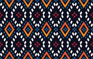 Beautiful Ethnic Aztec abstract Seamless pattern in tribal, folk embroidery, chevron art design. geometric art ornament print.Design for carpet, wallpaper, clothing, wrapping, fabric, cover vector