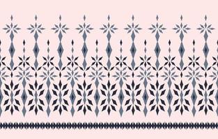 Beautiful Ethnic abstract ikat art. Seamless pattern chevron in tribal, folk embroidery rhombus, and Mexican style. Aztec geometric art ornament print. Design for carpet, wallpaper, wrapping vector