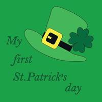 My first St Patrick's Day vector design