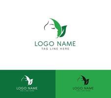 Beauty Minimal Simple Unique Logo Design vector