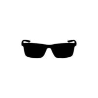 simple isolated icon sunglasses. eps10 solid icon vector