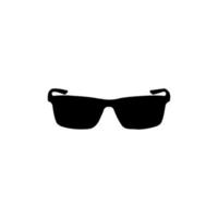 simple isolated icon sunglasses. eps10 solid icon vector