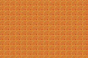 background vector, chinese round pattern, red color, yellow line vector