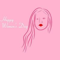 Happy Women's Day vector