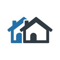 Real Estate Icon on white background vector