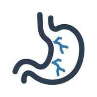 Gastroenterology Icon on white background vector