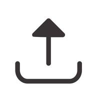 Upload Interface Icon vector