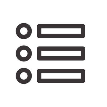 File List on Web vector