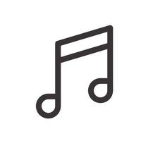 Music Note Icon vector