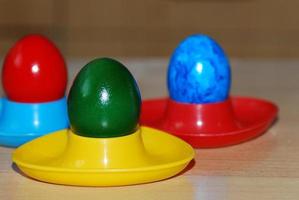 three easter eggs photo