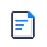 Document Interface Icon vector