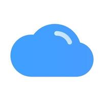 Cloud Interface Icon vector