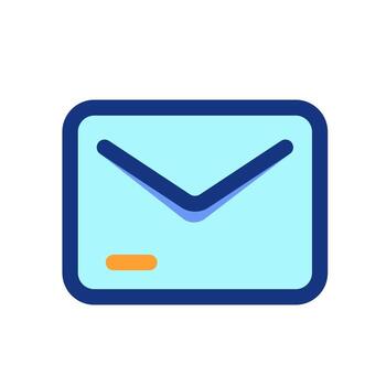 Direct Message Interface Icon vector