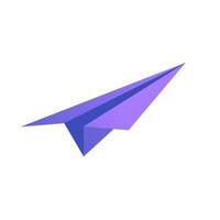 Paper Plane Illustration vector