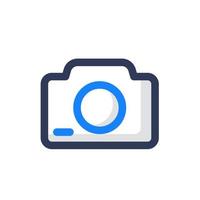 icono de la interfaz de la cámara vector