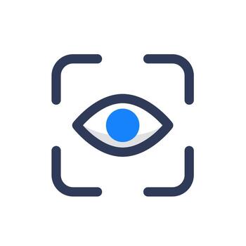 Focus Interface Icon vector