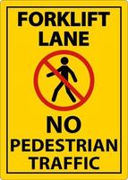 2-Way No Pedestrian Traffic Sign On White Background vector