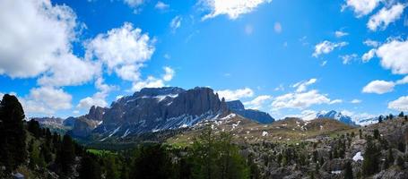 mountain landscape panorama photo