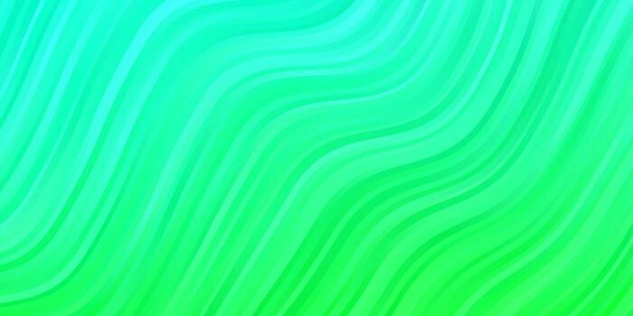Light Green vector background with lines.