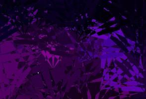 Dark Purple vector template with abstract forms.