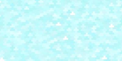 Light BLUE vector texture in rectangular style.