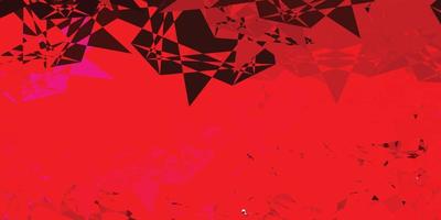 Light Pink vector texture with random triangles.