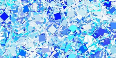 Light Pink, Blue vector backdrop with triangles, lines.