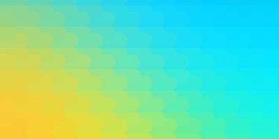 Light Blue, Yellow vector background with lines.