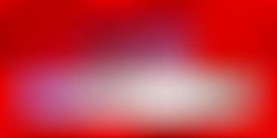 Light Red vector abstract blur background.