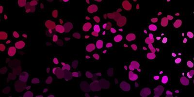 Dark pink vector template with abstract forms.