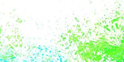 Light green vector texture with random triangles.