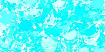 Light Blue, Green vector backdrop with triangles, lines.