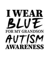 Autism Awareness t-shirt design. Autism Quotes t-shirt design. vector