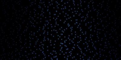 Dark BLUE vector layout with bright stars.