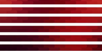 Dark Green, Red vector pattern with lines.