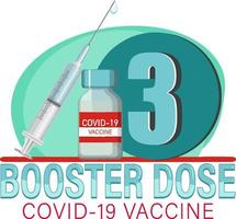 Booster shorts covid 19 vaccine logo vector