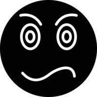 Angry Icon Style vector