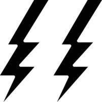 Thunder Icon Style vector
